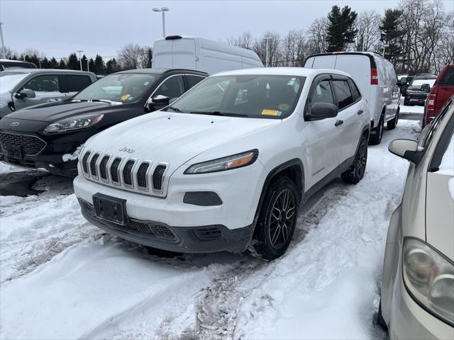 used 2017 Jeep Cherokee car, priced at $15,968