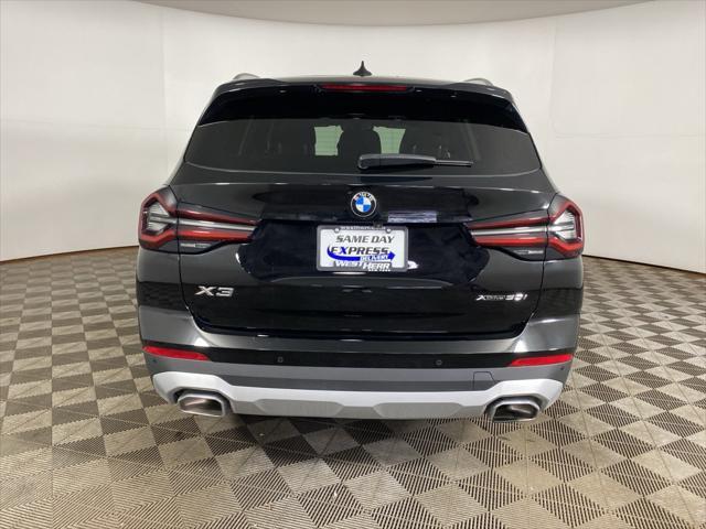 used 2023 BMW X3 car, priced at $38,321