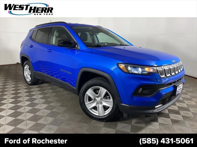 used 2022 Jeep Compass car, priced at $22,713