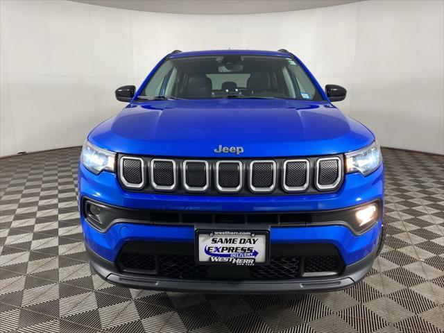 used 2022 Jeep Compass car, priced at $22,713