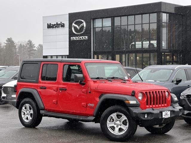 used 2018 Jeep Wrangler Unlimited car, priced at $22,398