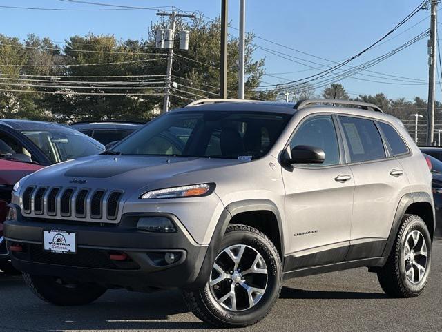 used 2018 Jeep Cherokee car, priced at $18,698