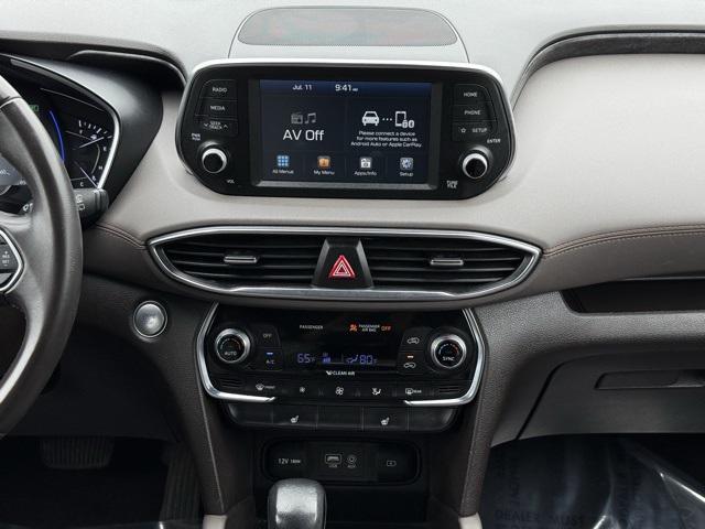 used 2019 Hyundai Santa Fe car, priced at $16,998