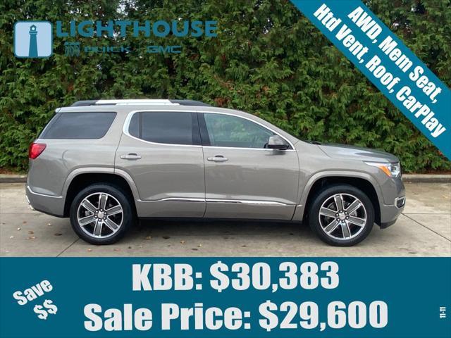 used 2019 GMC Acadia car, priced at $29,900