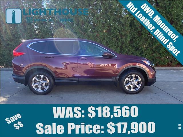 used 2017 Honda CR-V car, priced at $17,900