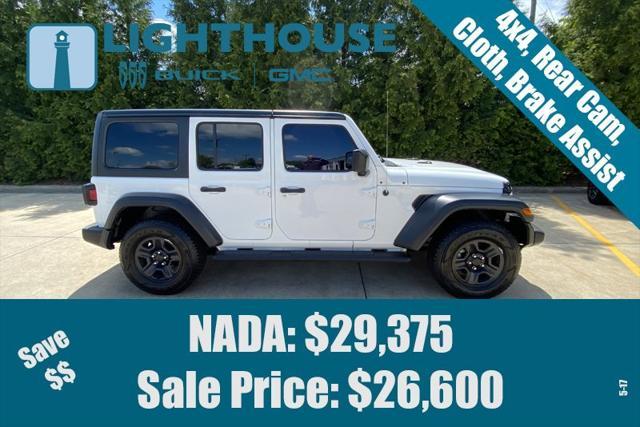 used 2018 Jeep Wrangler Unlimited car, priced at $26,600