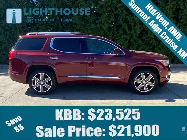 used 2017 GMC Acadia car, priced at $21,500