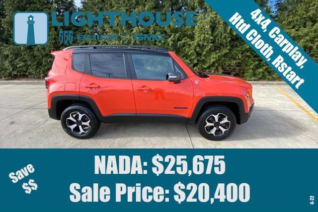 used 2020 Jeep Renegade car, priced at $21,100