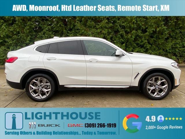 used 2022 BMW X4 car, priced at $38,600