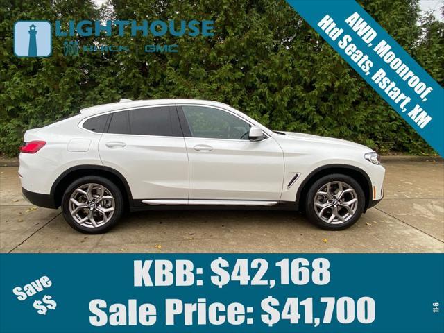 used 2022 BMW X4 car, priced at $41,700