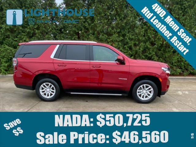 used 2021 Chevrolet Tahoe car, priced at $46,560