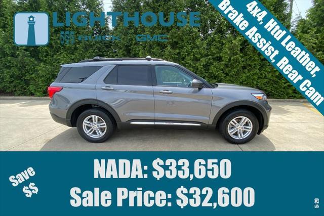 used 2022 Ford Explorer car, priced at $32,300