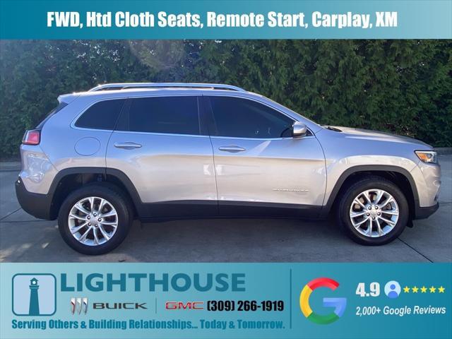 used 2019 Jeep Cherokee car, priced at $12,600