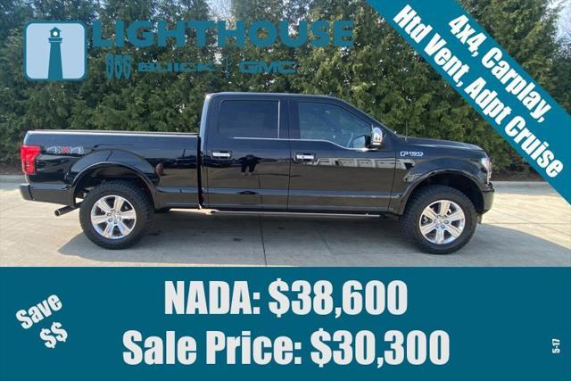 used 2018 Ford F-150 car, priced at $30,300