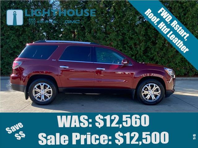 used 2015 GMC Acadia car, priced at $12,500