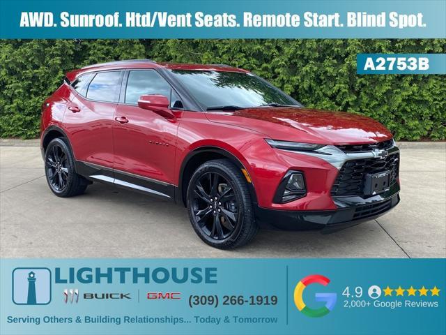 used 2021 Chevrolet Blazer car, priced at $28,000