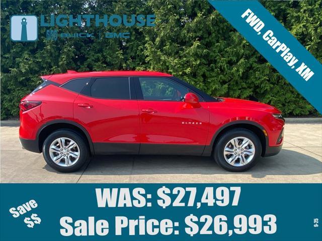 used 2021 Chevrolet Blazer car, priced at $27,500