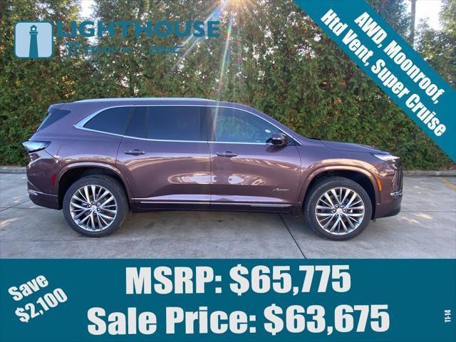 new 2025 Buick Enclave car, priced at $63,775