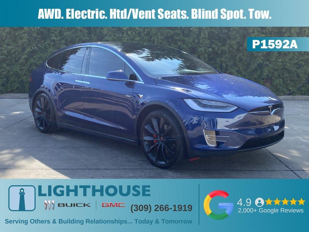 used 2020 Tesla Model X car, priced at $36,000