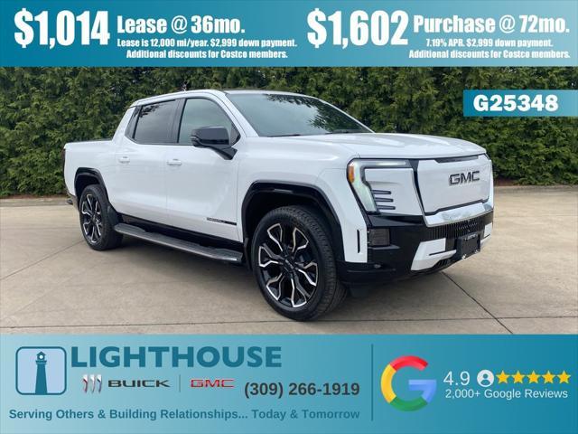 new 2025 GMC Sierra EV car, priced at $86,040