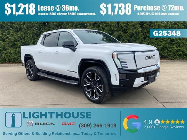 new 2025 GMC Sierra EV car, priced at $91,540