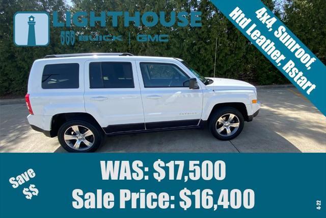 used 2017 Jeep Patriot car, priced at $16,100