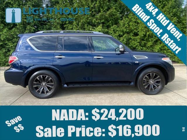 used 2019 Nissan Armada car, priced at $17,900