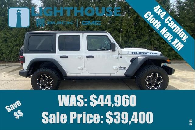 used 2022 Jeep Wrangler Unlimited car, priced at $39,100
