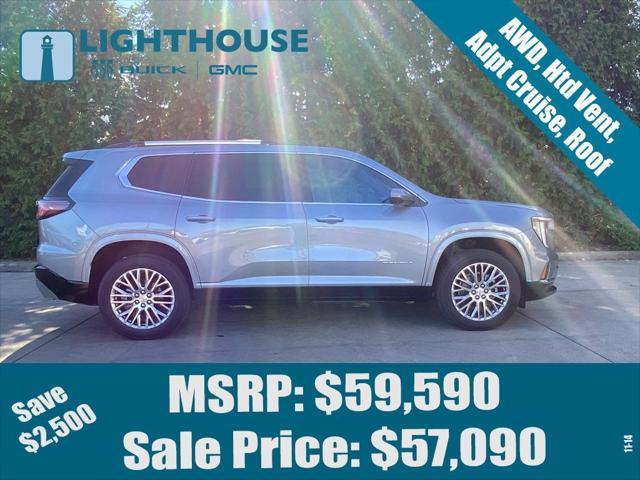 new 2024 GMC Acadia car, priced at $57,590