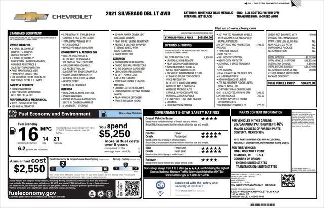 used 2021 Chevrolet Silverado 1500 car, priced at $29,360