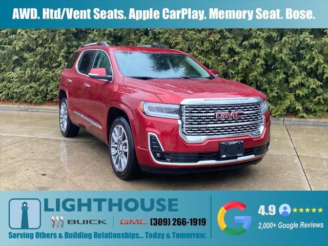 used 2022 GMC Acadia car, priced at $35,160