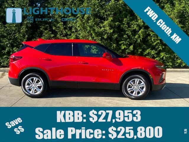 used 2022 Chevrolet Blazer car, priced at $25,800