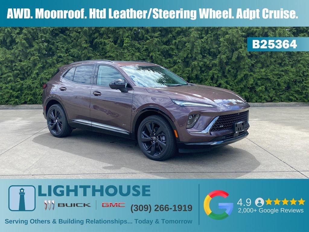 new 2025 Buick Envision car, priced at $44,235