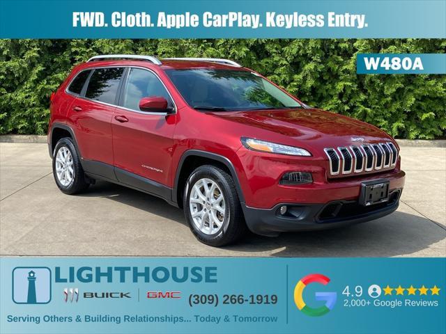used 2016 Jeep Cherokee car, priced at $14,500