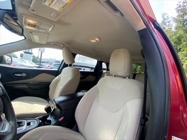 used 2016 Jeep Cherokee car, priced at $14,500