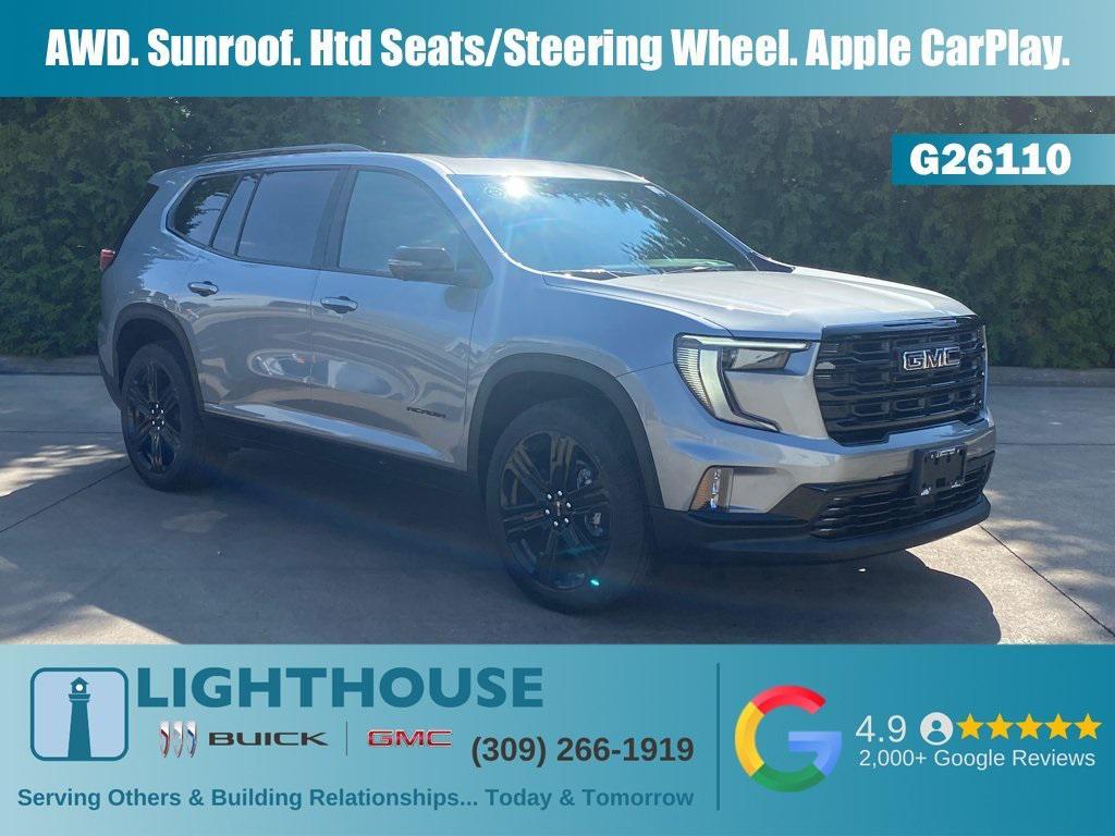 new 2026 GMC Acadia car, priced at $55,620