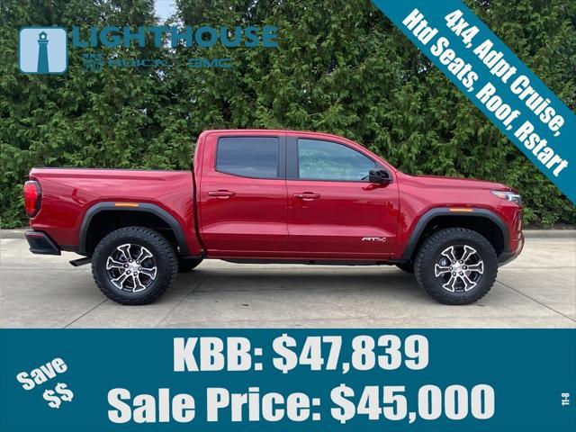 used 2024 GMC Canyon car, priced at $44,700