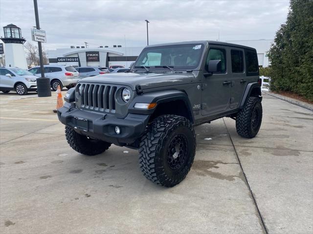 used 2020 Jeep Wrangler Unlimited car, priced at $31,900