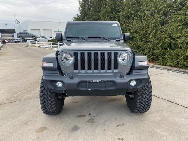 used 2020 Jeep Wrangler Unlimited car, priced at $31,900