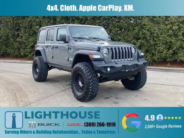 used 2020 Jeep Wrangler Unlimited car, priced at $31,900