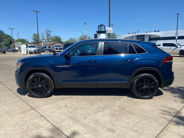 used 2022 Volkswagen Atlas Cross Sport car, priced at $28,200