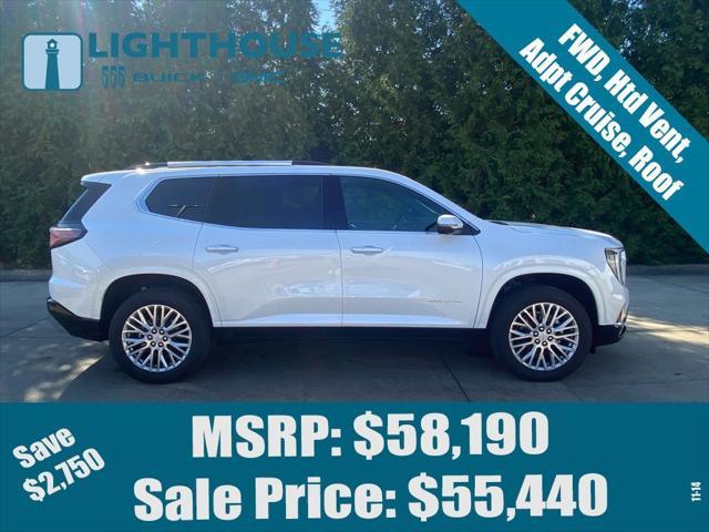 new 2024 GMC Acadia car, priced at $55,940