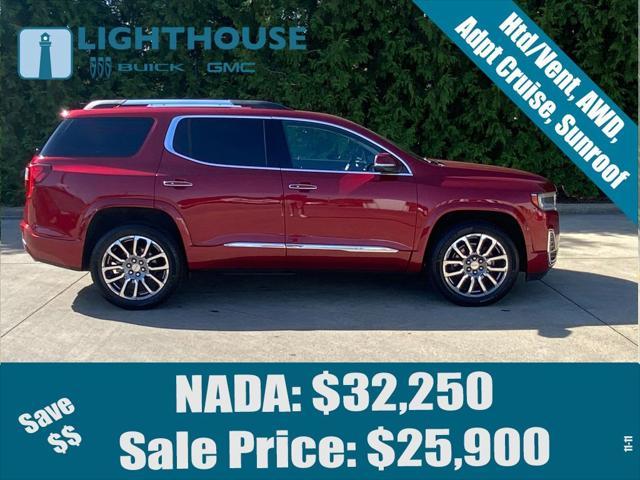 used 2020 GMC Acadia car, priced at $25,900