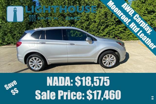 used 2017 Buick Envision car, priced at $17,600