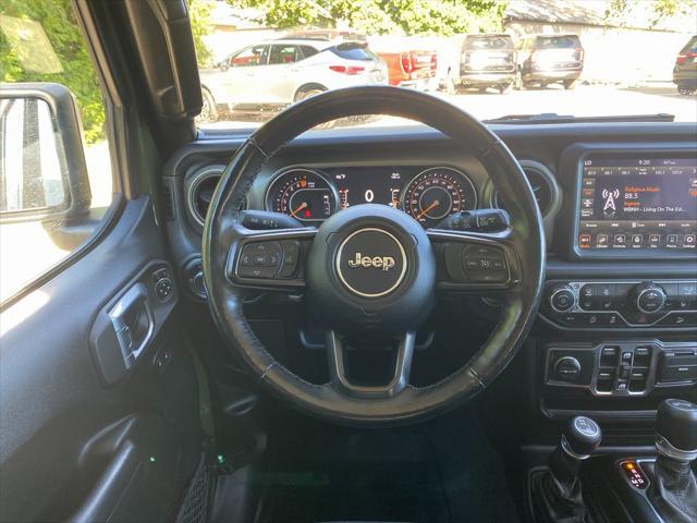 used 2021 Jeep Wrangler car, priced at $32,900