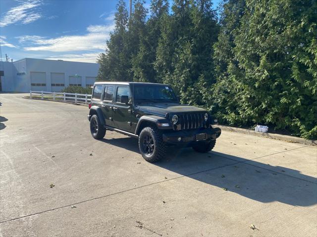 used 2021 Jeep Wrangler car, priced at $32,900