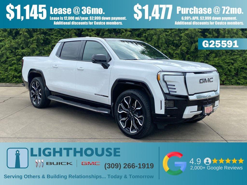 new 2025 GMC Sierra EV car, priced at $83,652