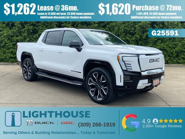 new 2025 GMC Sierra EV car, priced at $87,035