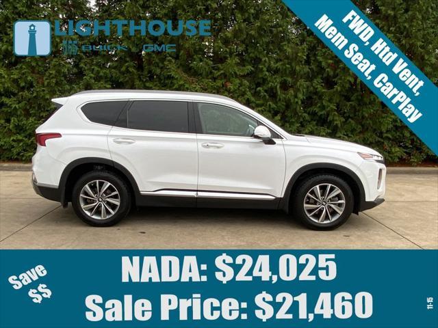 used 2019 Hyundai Santa Fe car, priced at $21,460