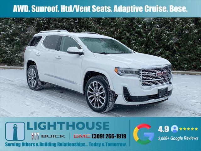 used 2021 GMC Acadia car, priced at $33,100